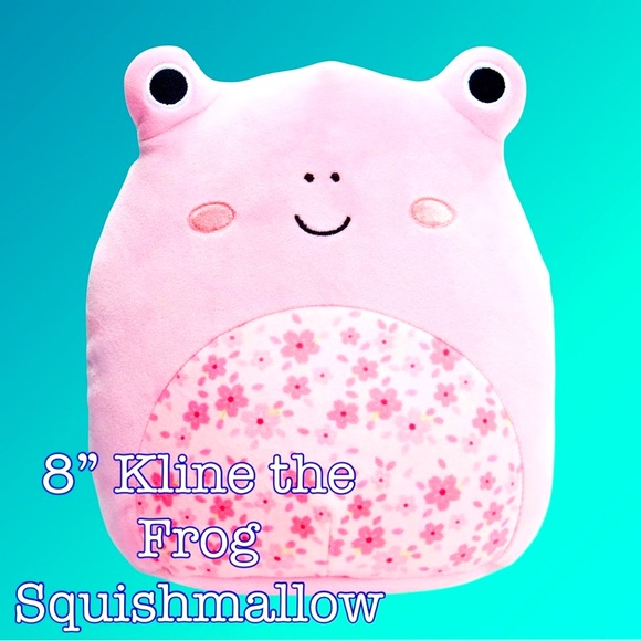 Squishmallows Other - Squishmallows Pink 8” Kline the Frog NWT